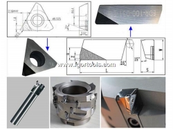 PCD milling inserts